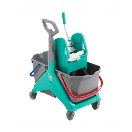 carucior cu storcator si 2 galeti 25 litri tts nikitta cu accesorii