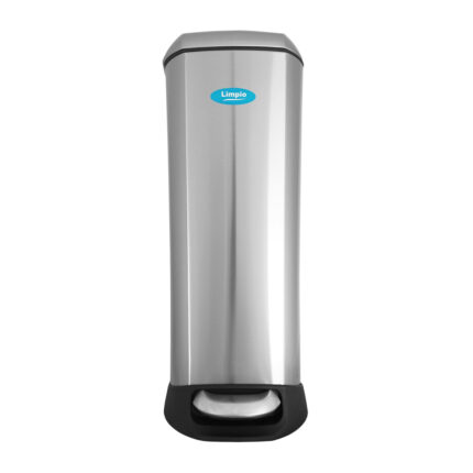 cos de gunoi din inox cu inchidere lenta limpio cxr 20l