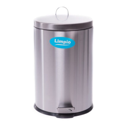 cos de gunoi din inox cu pedala limpio cx2 5l