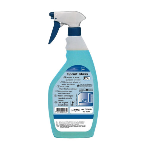 bidon cu atomizor detergent geamuri oglinzi plastic taski sprint glass