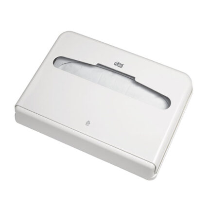 dispenser acoperitor hartie colac WC alb tork