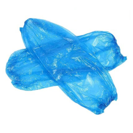 manecute de unica folosinta albastre din polietilena