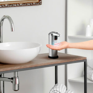 utilizare Dozator portabil cu senzor Limpio 250 ml