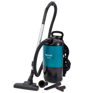 aspirator de praf dorsal truvox valet backpack cu brat extensibil si accesorii