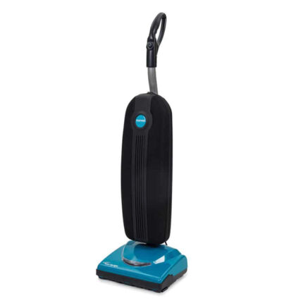 aspirator profesioal de praf vertical baterrery upright ii in pozitie de lucru