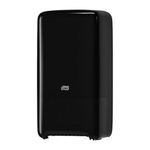 Dispenser pentru hartie igienica rola medie Tork Twin negru