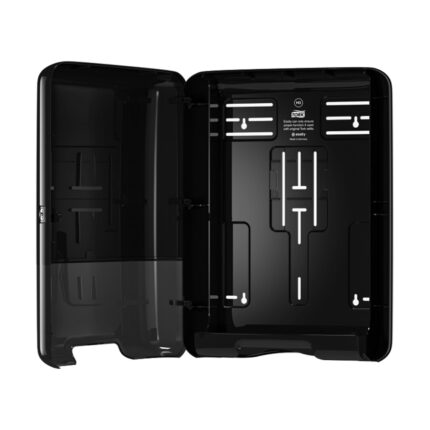 interior Dispenser pentru prosoape pliate Tork Singlefold negru