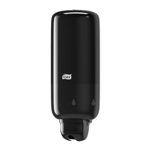 dozator sapun lichid spray dezinfectant gel de dus Tork negru