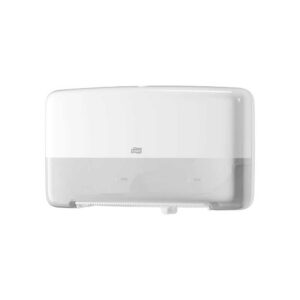 dispenser dublu pentru hartie igienica mini jumbo tork alb