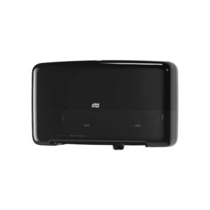 dispenser dublu pentru hartie igienica mini jumbo tork negru