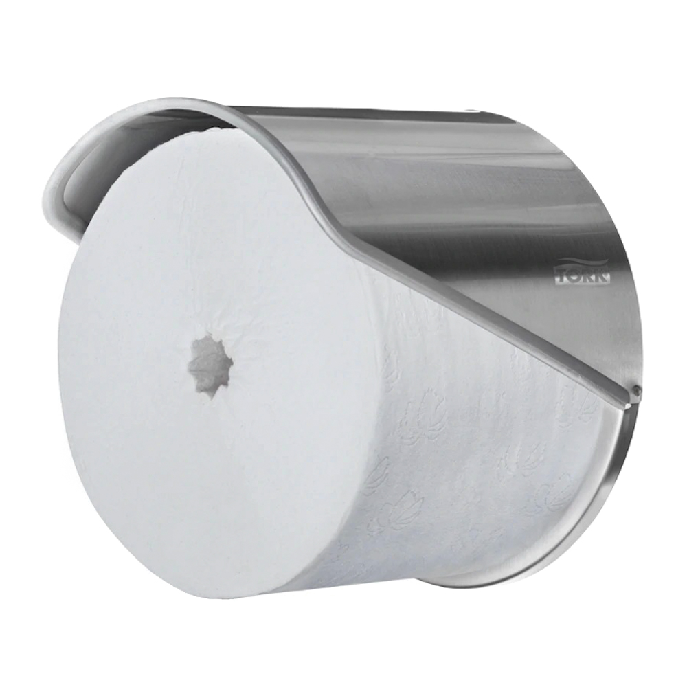 Dispenser pentru hartie igienica rola medie fara tub Tork inox