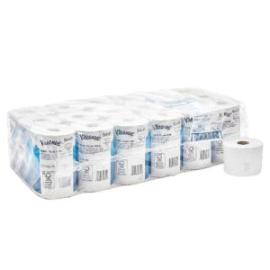 hartie igienica rola medie kleenex dizolvabila, 2 straturi, 72 metri, bax de 36 role