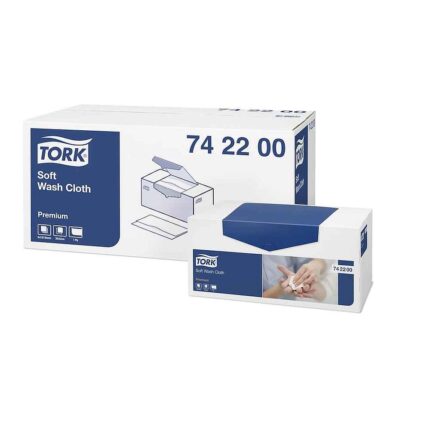 prosoape pentru spalat tork soft premium, 8 seturi x 135 portii