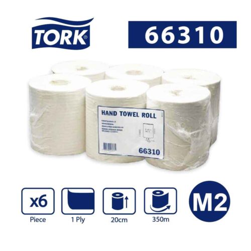 rola prosoape cu derulare centrala tork gri, 1 strat, 350 metri, bax 6 role