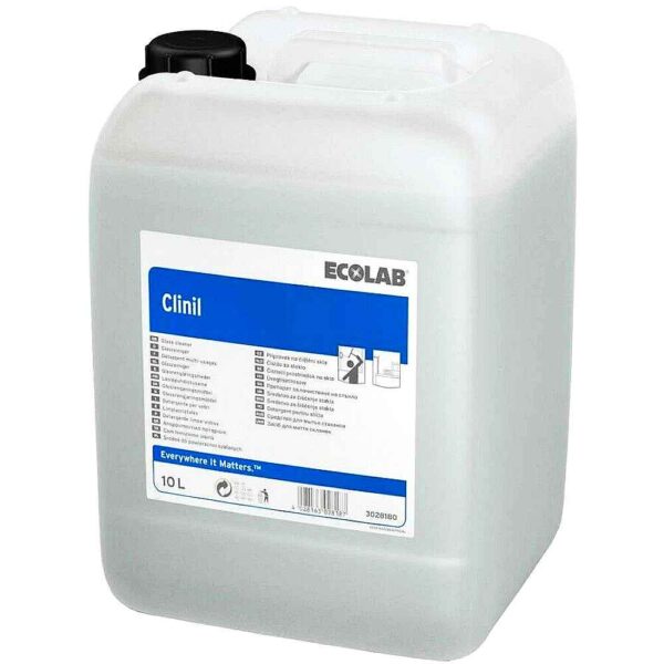 detergent profesional pentru geamuri ecolab clinil 10 litri