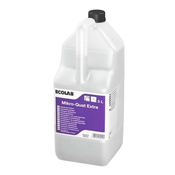 detergent dezinfectant ecolab mikro-quat extra 5 litri