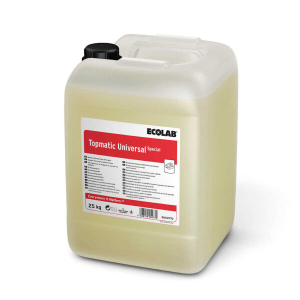 detergent lichid pentru masinile de spalat vase ecolab topmatic universal special 25kg