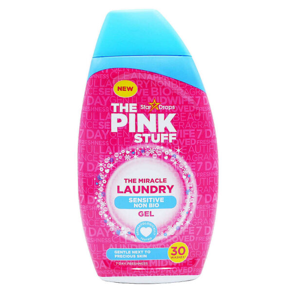detergent gel pentru rufe stardrops the pink stuff sensitive 900 ml