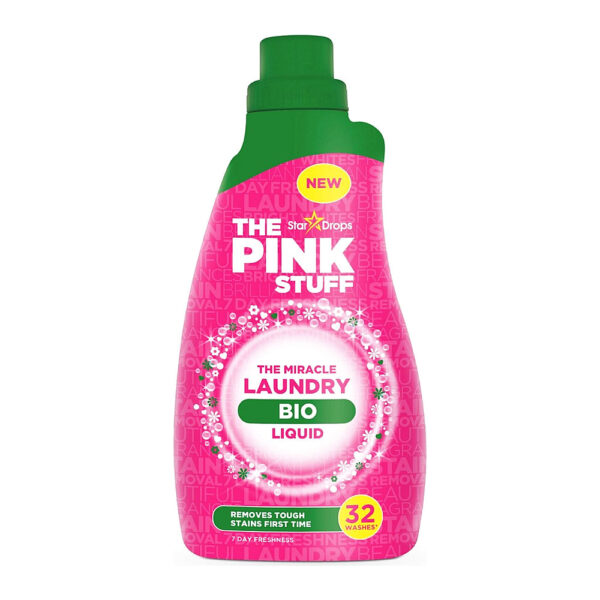 detergent pentru rufe stardrops the pink stuff bio 960 ml