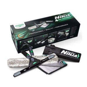set ustensile profesionale pentru spalare geamuri unger ergotec ninja advanced 4 in 1