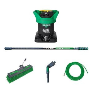set pentru curatare panouri fotovoltaice cu apa demineralizata unger nlite hydropower ultra 6 metri