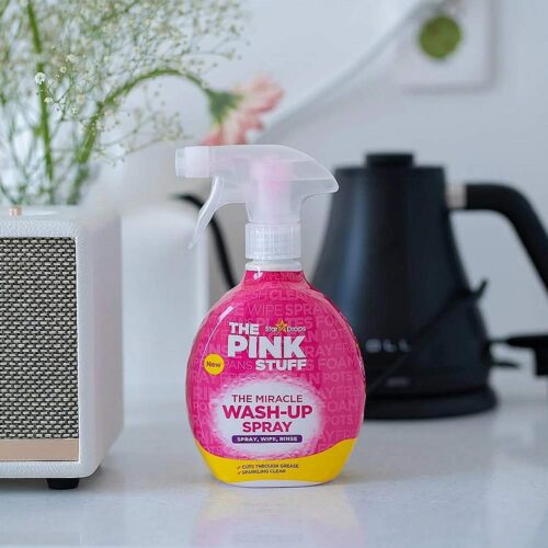 solutie spuma de curatare stardrops the pink stuff wash-up spray 500 ml - display