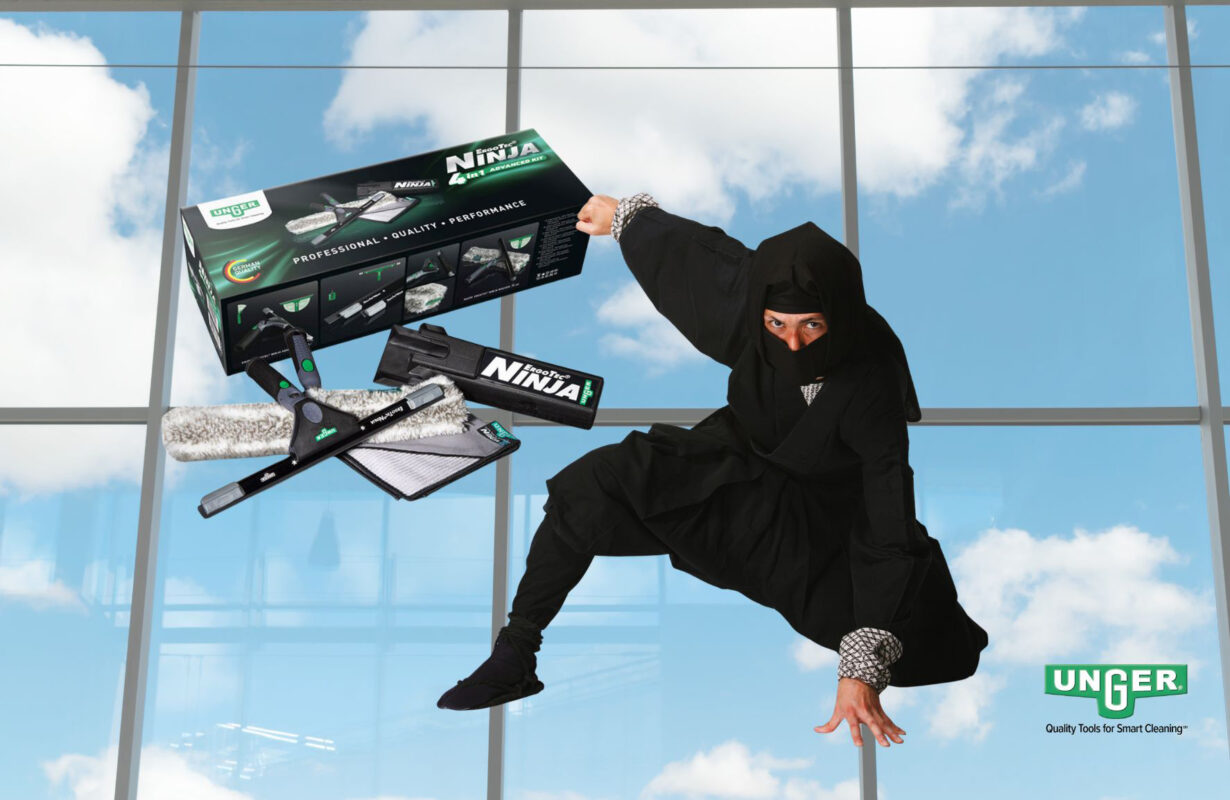 set ustensile spalat geamuri ninja ergotec