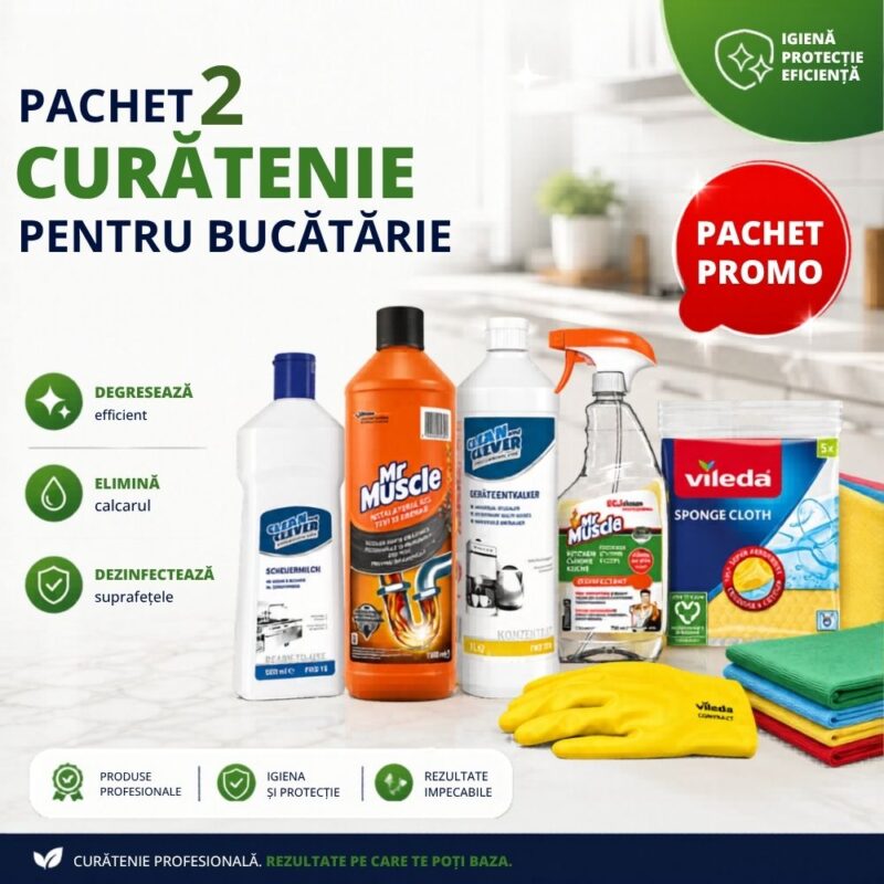 pachet curatenie bucatarie