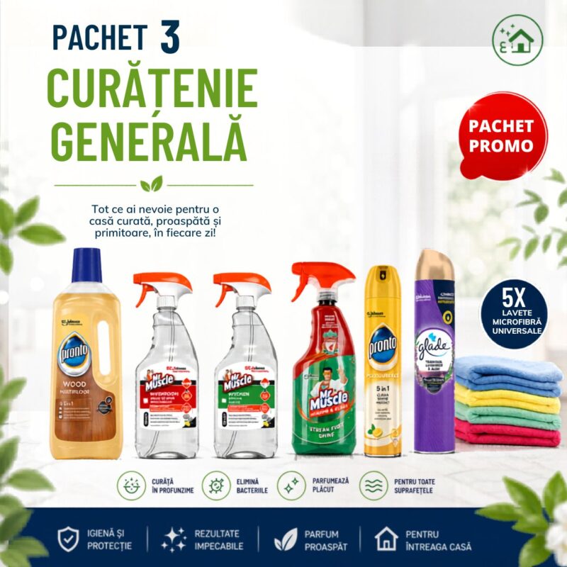 pachet curatenie generala